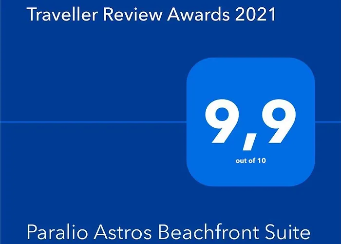 Paralio Astros Beachfront Apartament Xiropigado